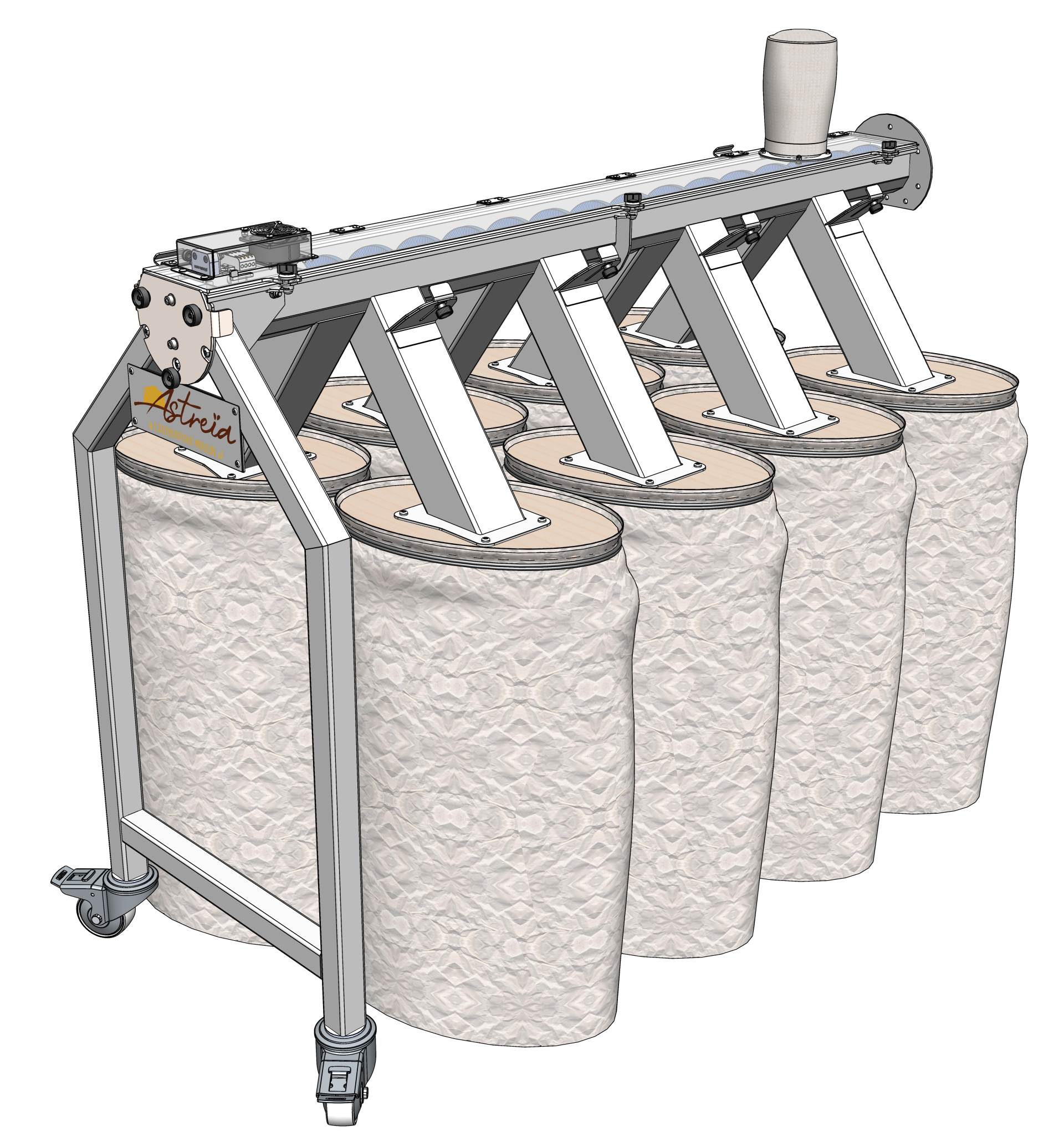 Automatic 8-outlet bagging for ML50 & ML100